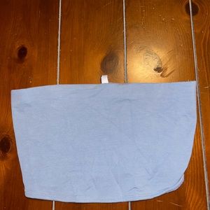 h&m cropped tube top